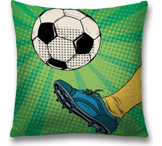 Изображение товара Декоративная наволочка JoyArty Активная игра на молнии, 45x45 см  sl_378831