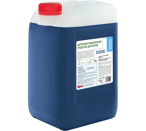 Изображение товара Щелочное низкопенное моющее средство для полов АиС BIOSOAP Proffecional / D206 10л 9060399