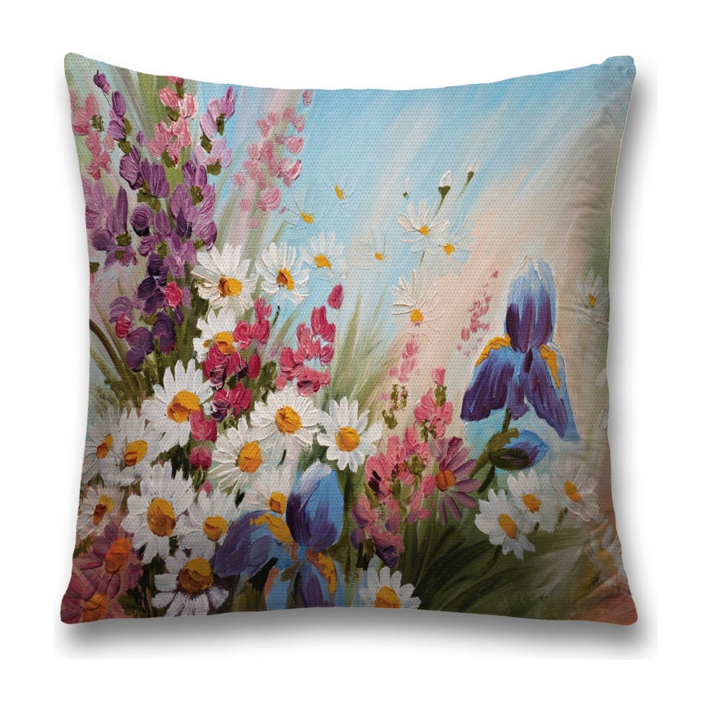 Изображение товара Декоративная наволочка JoyArty 45х45 см с молнией яркие цвета