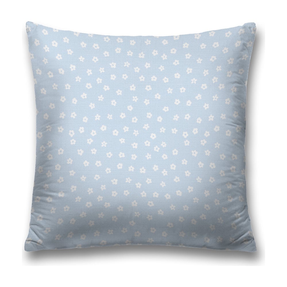 Изображение товара Декоративная наволочка JoyArty sl_30538 45х45 см голубой белый стильная