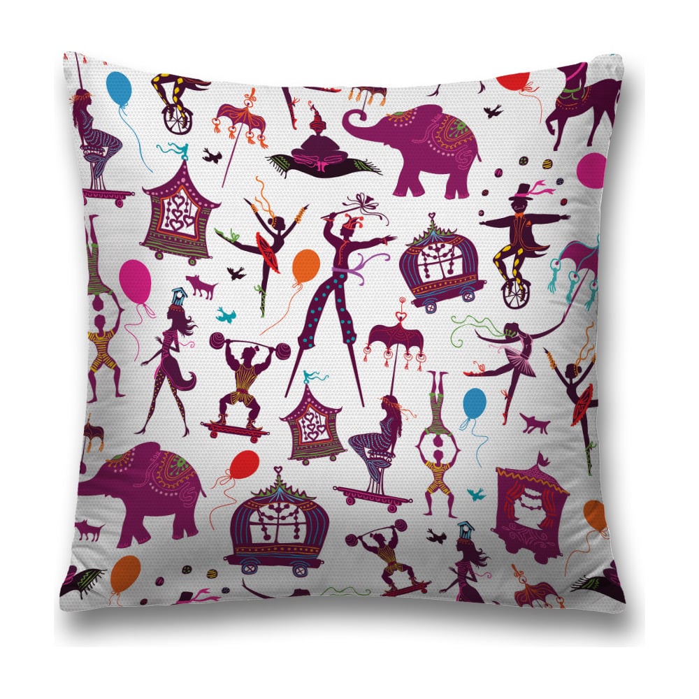 Изображение товара Декоративная наволочка JoyArty 45x45 см яркие цвета и молния