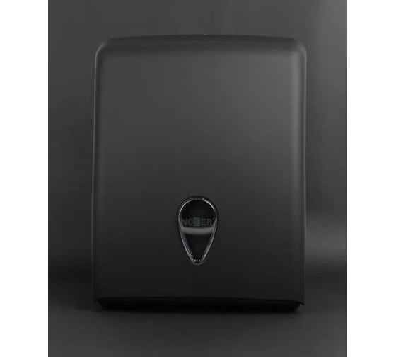 Изображение товара Диспенсер для бумажных полотенец Nofer черный 04020.N