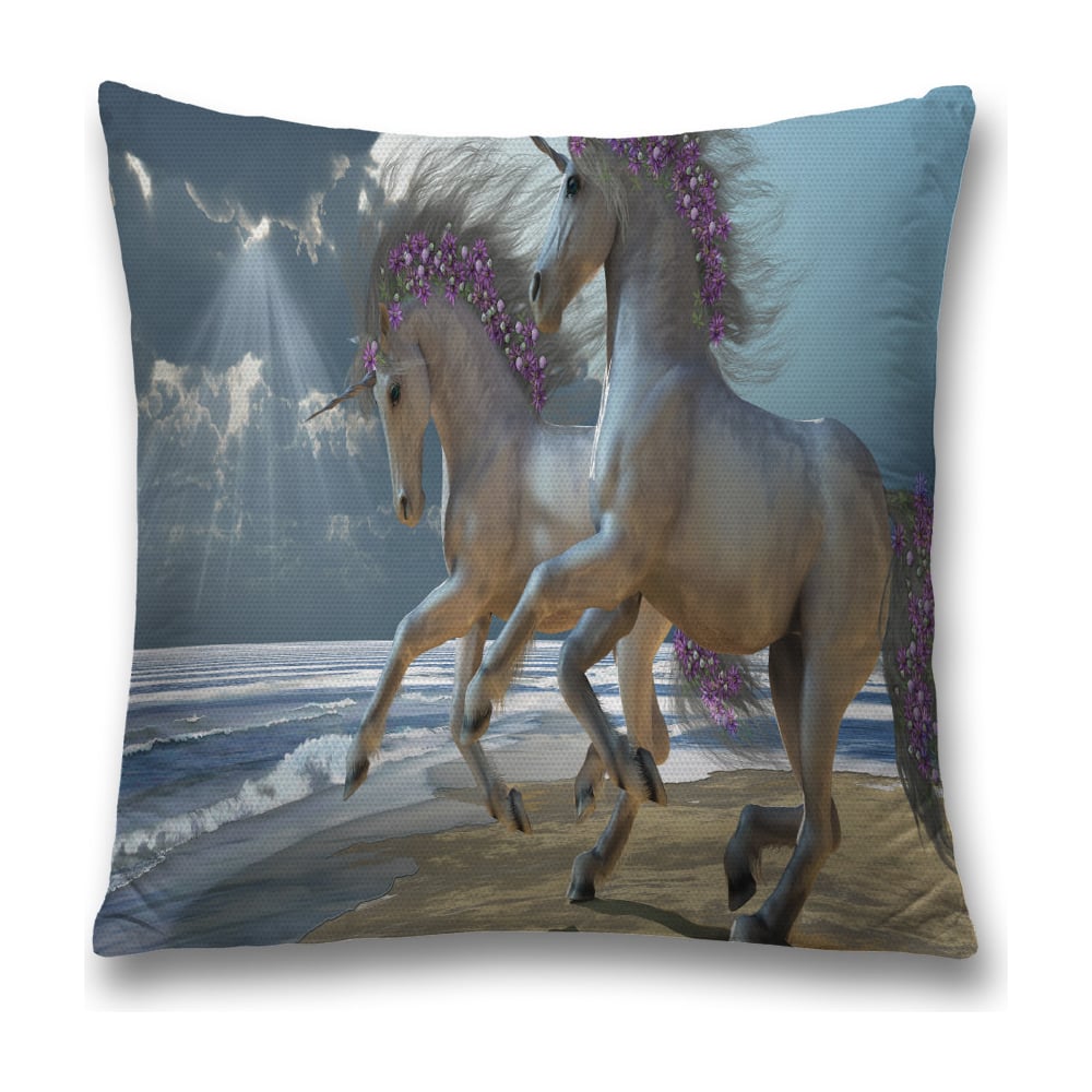 Изображение товара Декоративная наволочка JoyArty 45х45 см полиэстер яркая с молнией