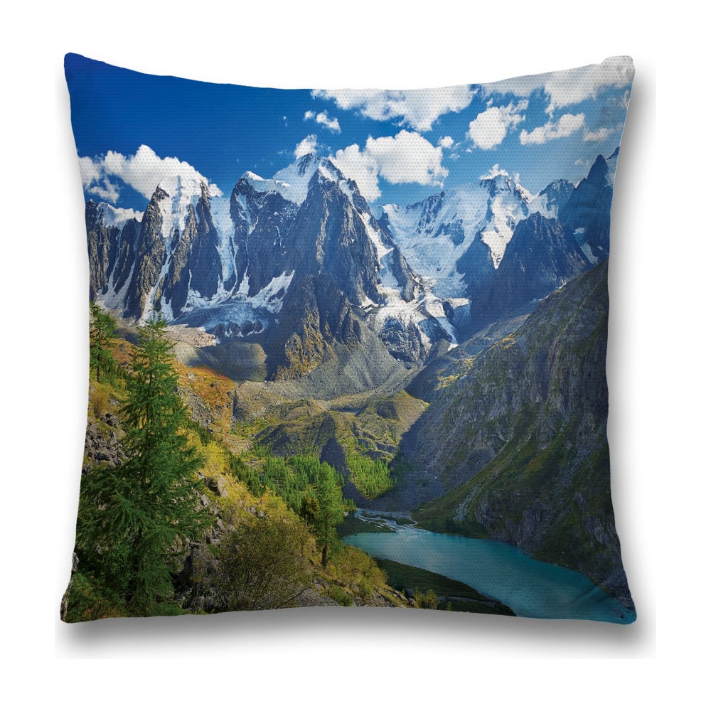 Изображение товара Декоративная наволочка JoyArty Любовь к природе 45x45 см