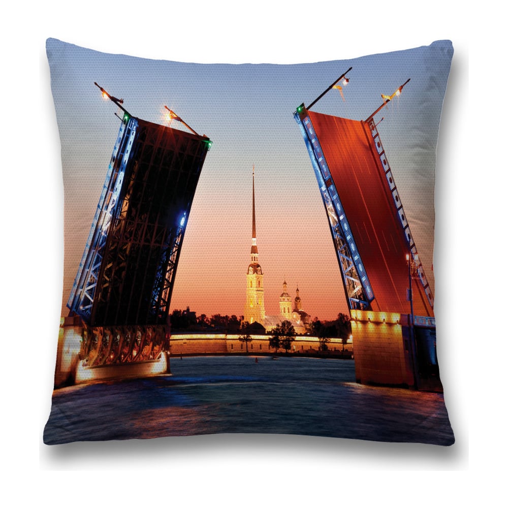 Изображение товара Декоративная наволочка JoyArty 45x45 см с молнией яркие цвета