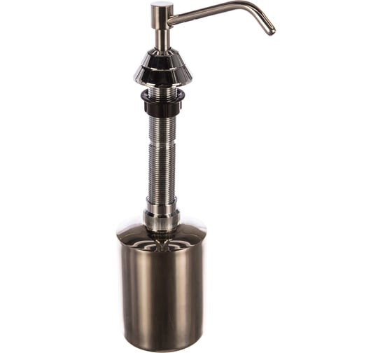 Изображение товара Встраиваемый диспенсер для жидкого мыла Nofer 500 мл нержавеющая сталь 03100.B