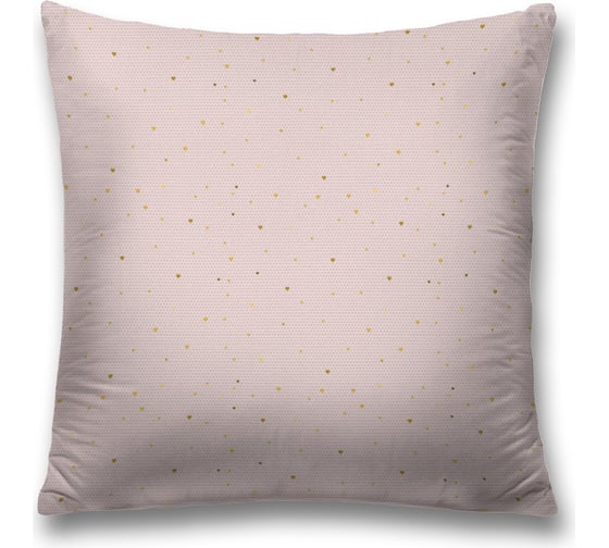 Изображение товара Декоративная наволочка JoyArty Снегопад из сердец чехол на молнии, 45x45 см sl_422636