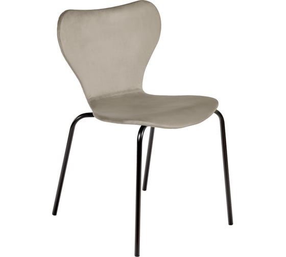 Изображение товара Стул BRADEX seven латте велюр, черные ножки RF 0253