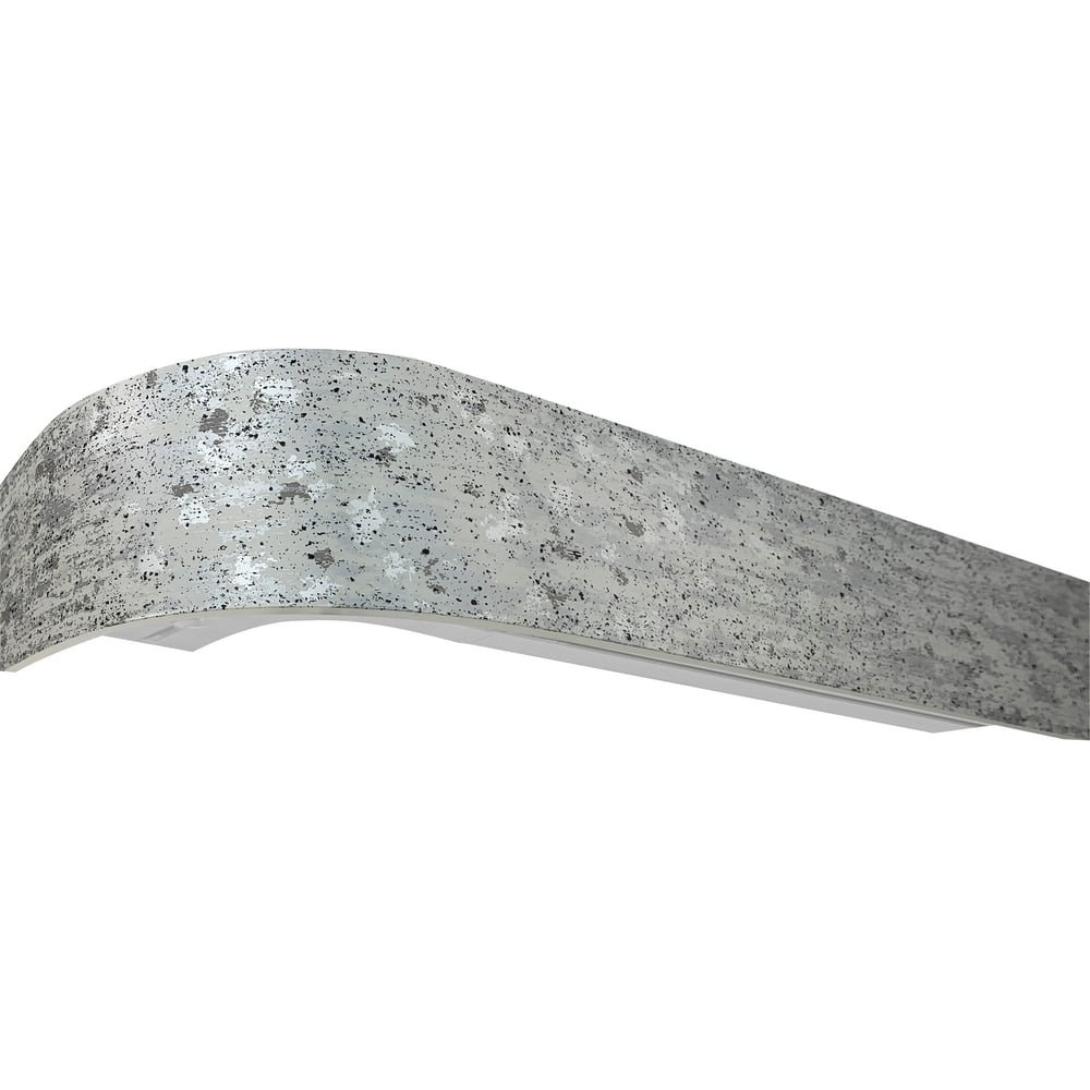 Изображение товара Карниз Эскар классика в сборе 2-х рядный, бетон кайре, 7 см, 1,6 м