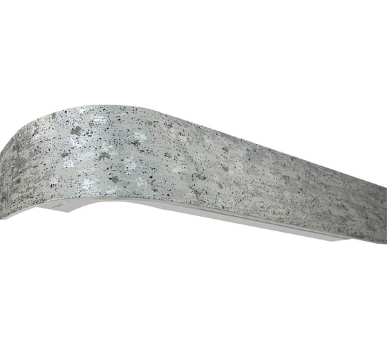 Изображение товара Карниз Эскар классика в сборе 2-х рядный, бетон кайре, 7 см, 3,0 м, 144440300