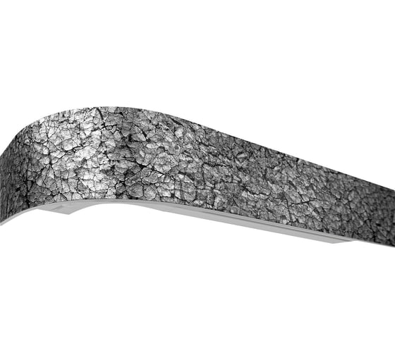 Изображение товара Карниз Эскар классика в сборе 2-х рядный, гранит, 7 см, 3,0 м, 137440300