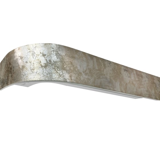 Изображение товара Карниз Эскар классика в сборе 2-х рядный, бархан, 7 см, 3,0 м, 134440300