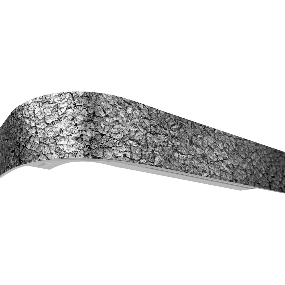 Изображение товара Карниз Эскар классика 2-х рядный 2,8м белый потолочный ПВХ классический стиль