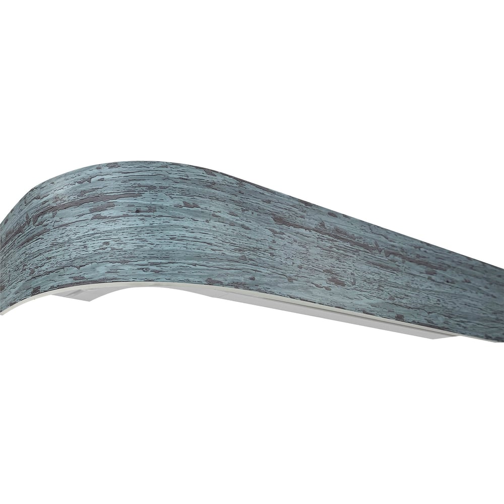 Изображение товара Карниз Эскар классика в сборе 2-х рядный потолочный белый 1,6 м