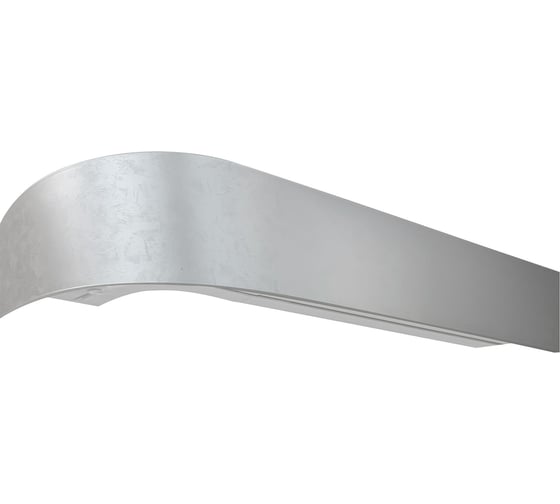 Изображение товара Карниз Эскар классика в сборе 2-х рядный, иней, 7 см, 2,0 м, 136440200