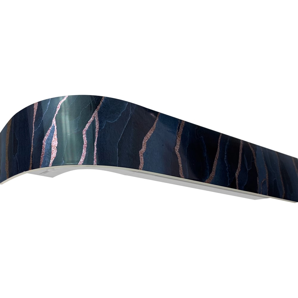 Изображение товара Карниз Эскар классика двухрядный, длина 2 м, оникс синий