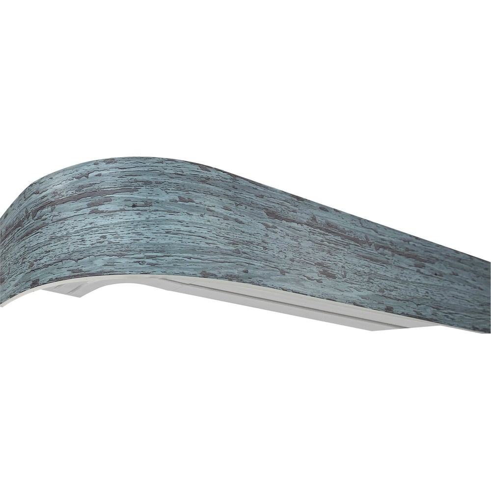 Изображение товара Карниз Эскар классика трехрядный потолочный 3 м голубое дерево