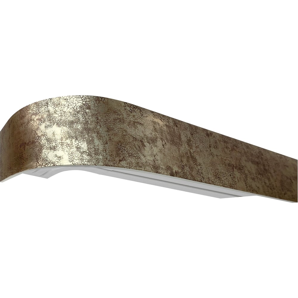 Изображение товара Карниз Эскар классика 3-х рядный белый 3.0м с Блендой