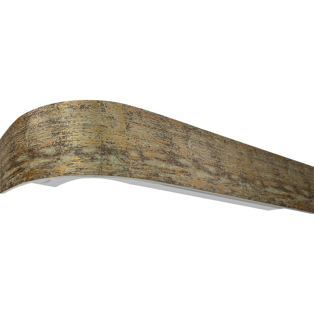 Изображение товара Карниз Эскар классика в сборе двухрядный сонора 3 м белый