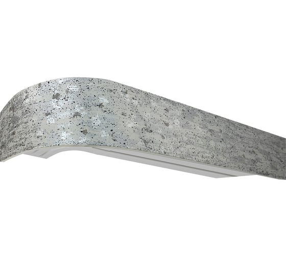 Изображение товара Карниз Эскар классика в сборе 3-х рядный, бетон кайре, 7 см, 3,0 м, 144450300