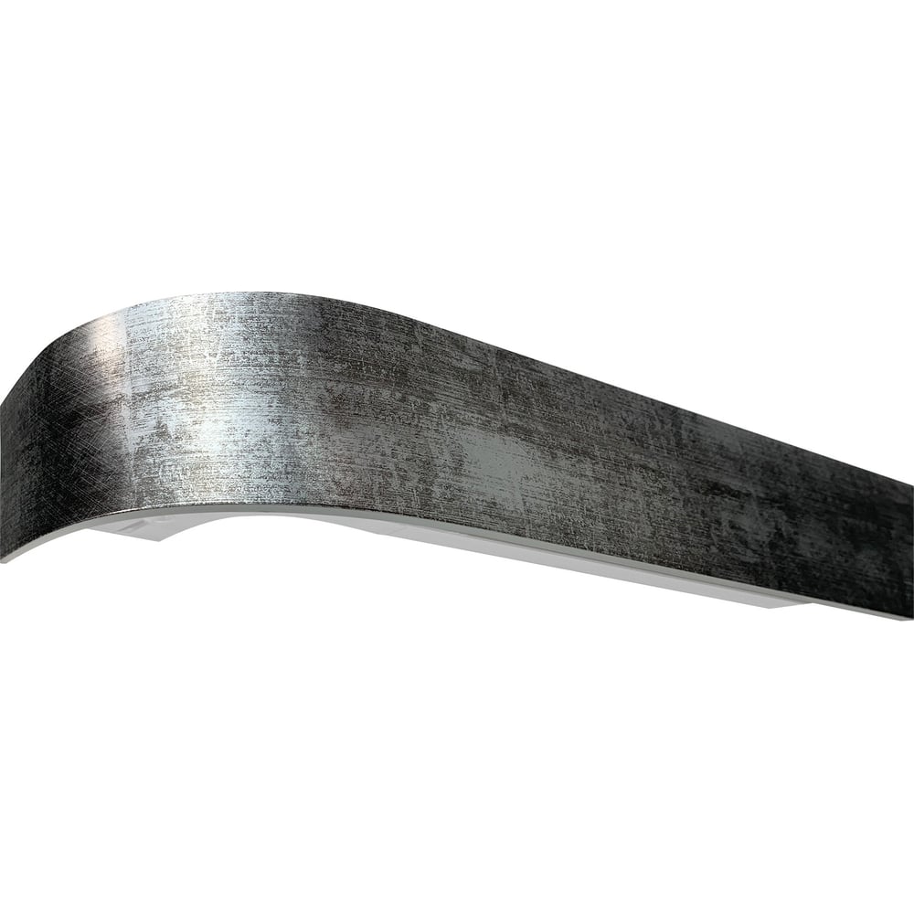 Изображение товара Карниз Эскар классика 2-х рядный потолочный из ПВХ, белый, 3 м