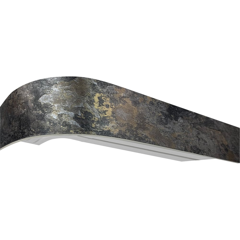 Изображение товара Карниз Эскар классика в сборе 3-х рядный 2,4 м белый