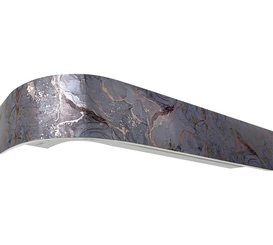 Изображение товара Карниз Эскар классика в сборе 2-х рядный, фьюжн, 7 см, 2,8 м, 132440280