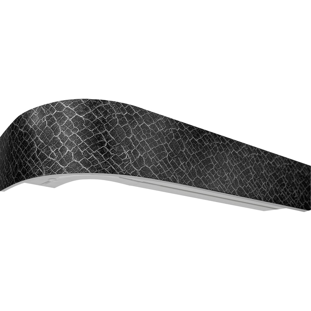 Изображение товара Карниз Эскар классика 2-х рядный 3м снейк серебро 7 см