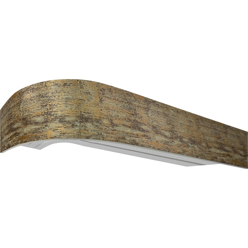 Изображение товара Карниз Эскар классика в сборе 3-х рядный сонора 2,2 м белый