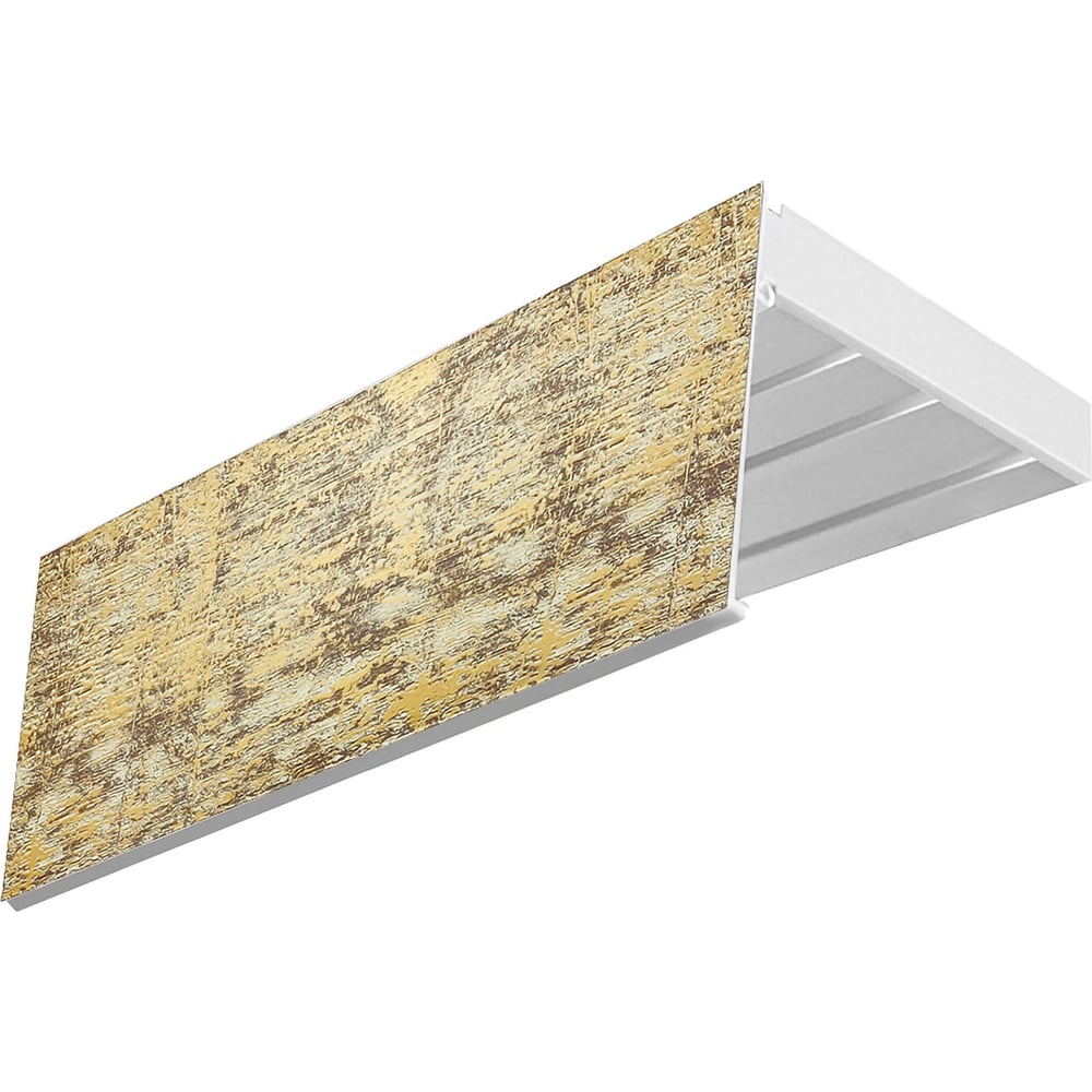 Изображение товара Карниз Эскар эконом+ трехрядный 3,5 м белый