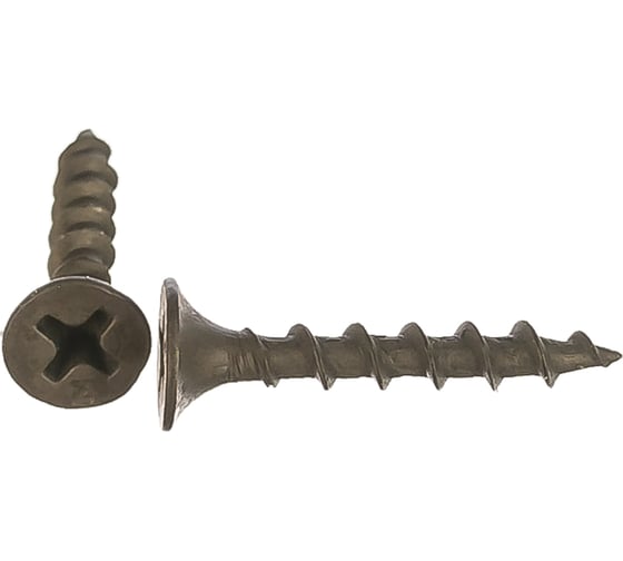 Изображение товара Саморез по дереву VIPКрепеж черный 3,5х25 к 321 шт 30104 VIP