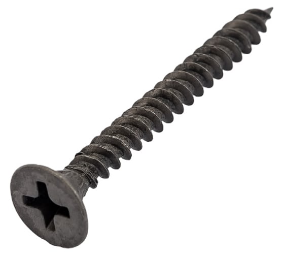 Изображение товара Саморез по металлу VIPКрепеж черный 3,5х35 м 17 шт 10010 VIPL