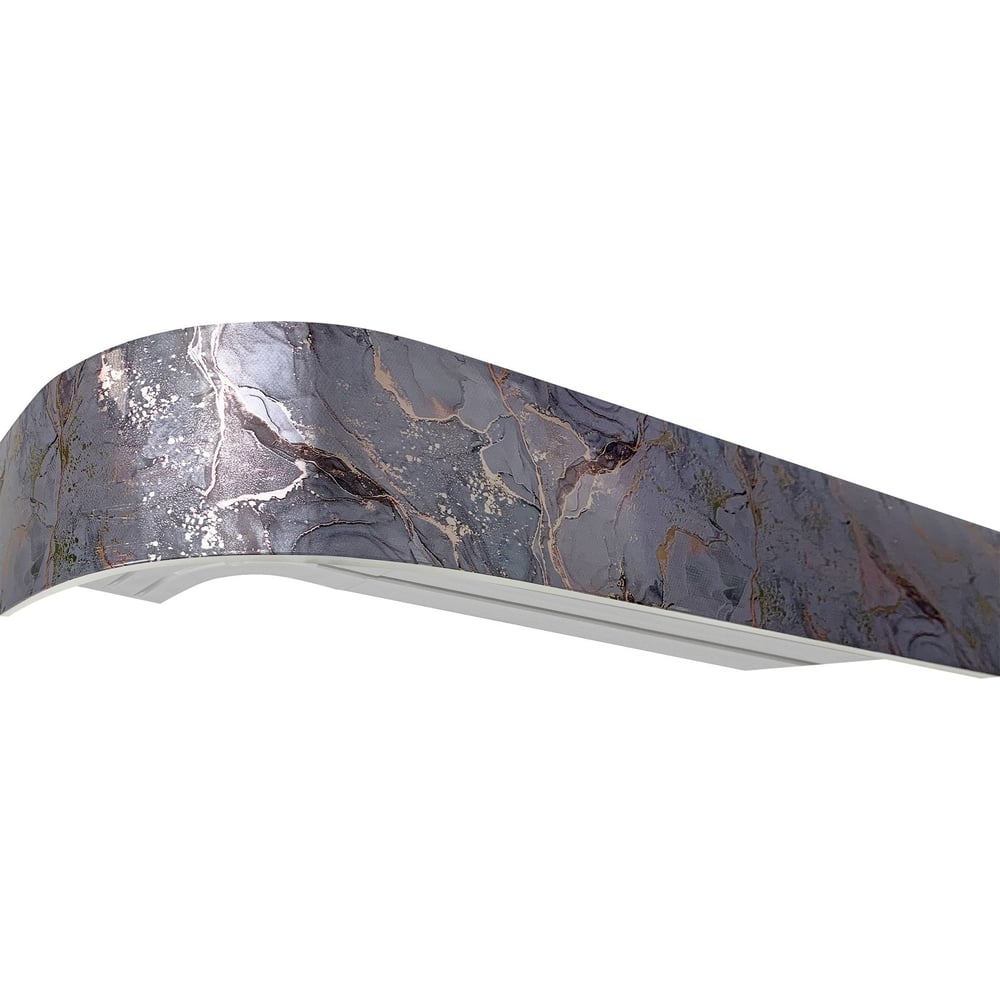 Изображение товара Карниз Эскар классика в сборе 3-х рядный, фьюжн, 7 см, 2,6 м