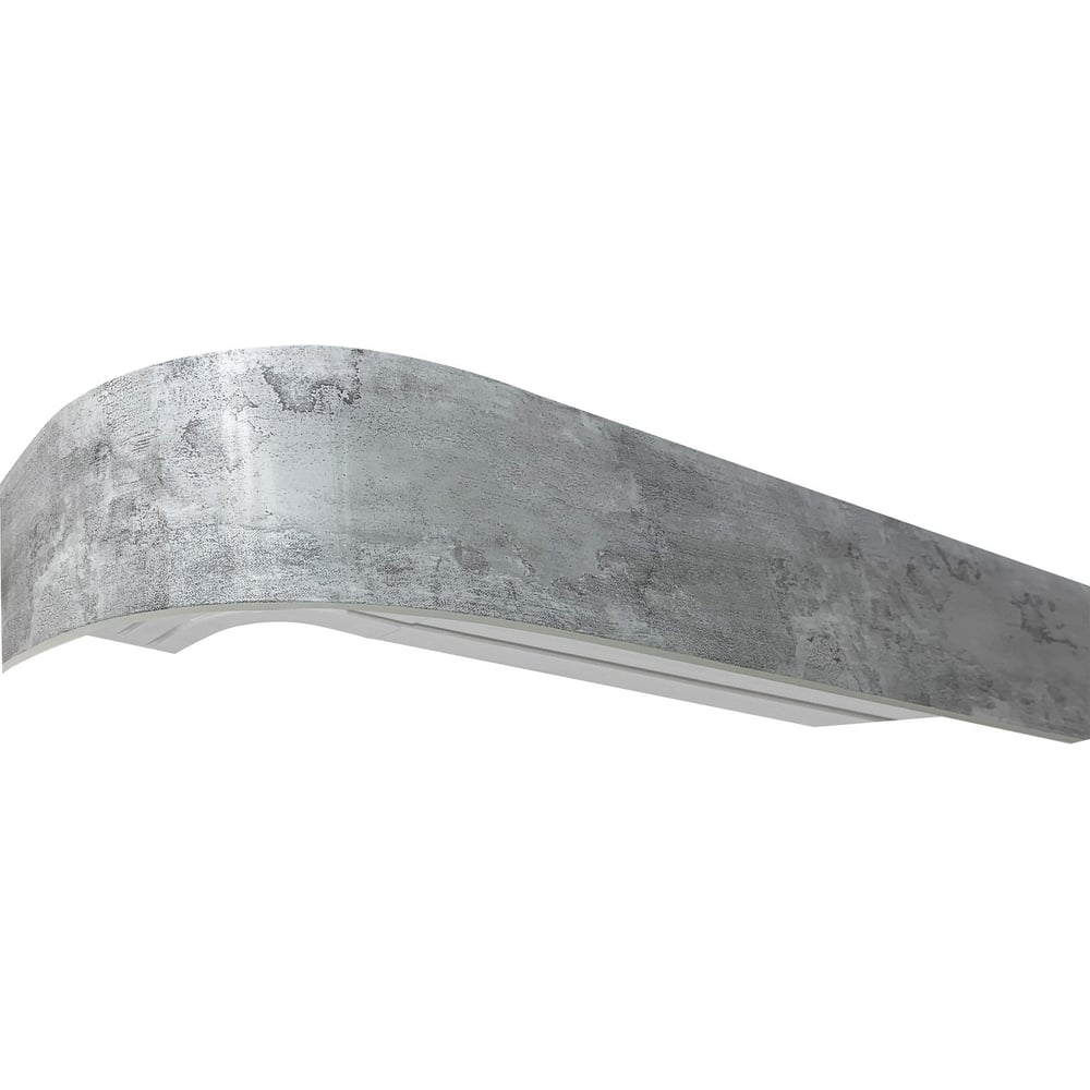 Изображение товара Карниз Эскар классика 3-х рядный 3,5 м белый для штор потолочный