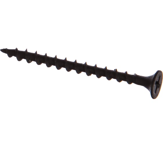 Изображение товара Саморез по дереву VIPКрепеж черный 3,5х45 к 56 шт 20114 VIPS