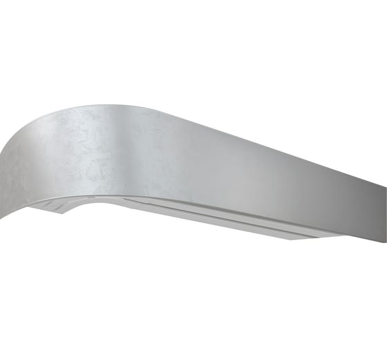 Изображение товара Карниз Эскар классика в сборе 3-х рядный, иней, 7 см, 2,4 м, 136450240