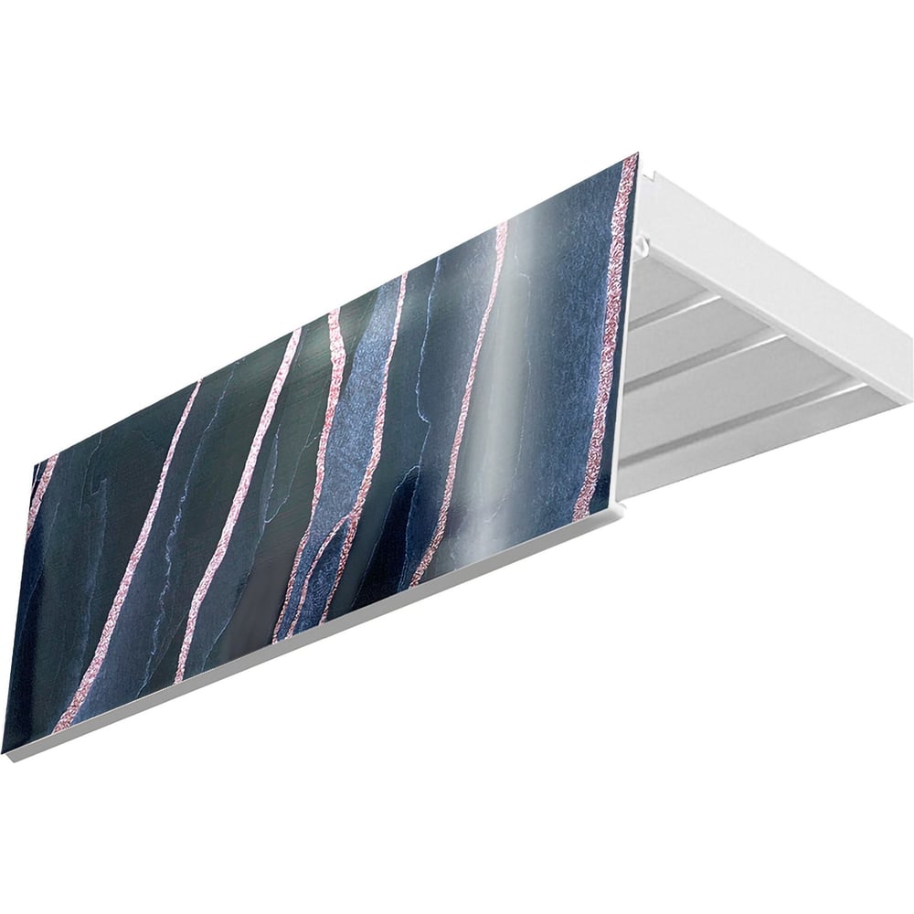 Изображение товара Карниз Эскар эконом+ белый трёхрядный 2,4 м