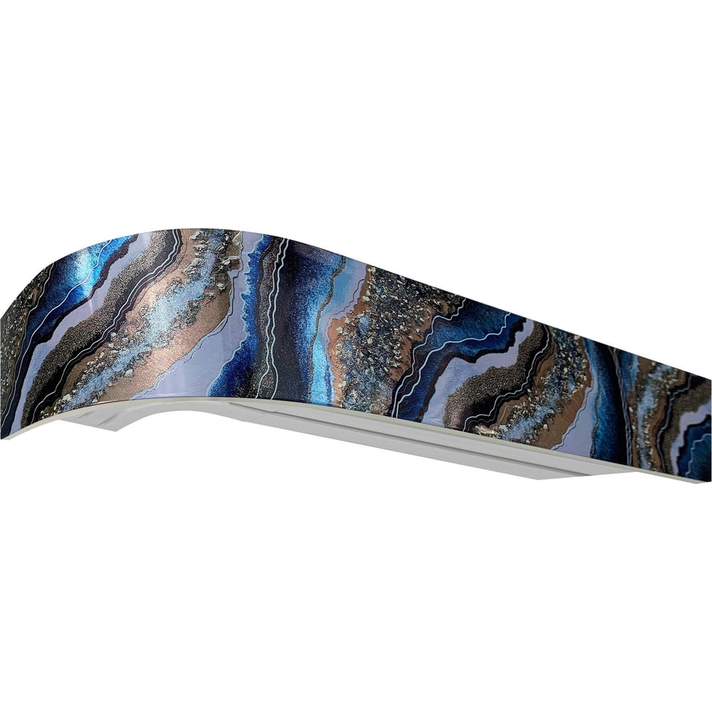 Изображение товара Карниз Эскар классика 3-х рядный потолочный 1.6 м белый