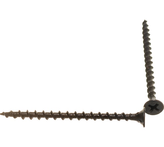 Изображение товара Саморез по дереву VIPКрепеж черный 3,5х55 к 375 шт 40118 VIPS