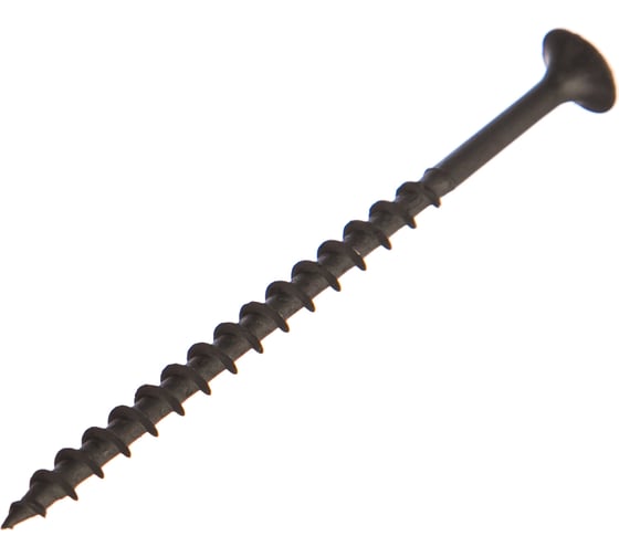 Изображение товара Саморез по дереву VIPКрепеж черный 4,2х64 к 278 шт 40122 VIP