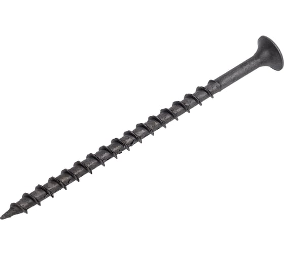 Изображение товара Саморез по дереву VIPКрепеж черный 4,2х64 к 34 шт 20122 VIP