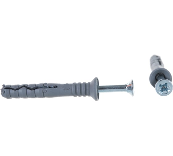 Изображение товара Дюбель-гвоздь VIPКрепеж потайной бортик 6х40 150 шт 40810 VIP