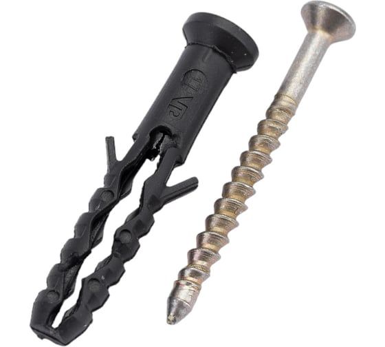 Изображение товара Дюбель-гвоздь VIPКрепеж потайной бортик 6х40 8 шт 10810 VIP