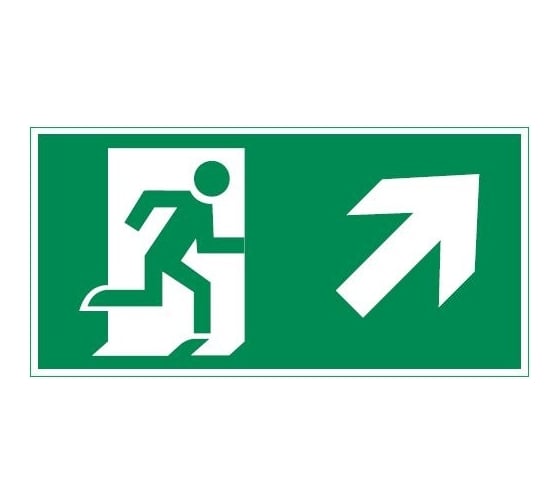 Изображение товара Пиктограмма VARTON Flip "выход вправо вверх" V4-EM-00.0035.ADV-0004