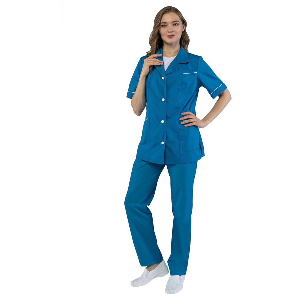 Изображение товара Костюм Факел Магнолия женский морская волна рост 170-176 60-62