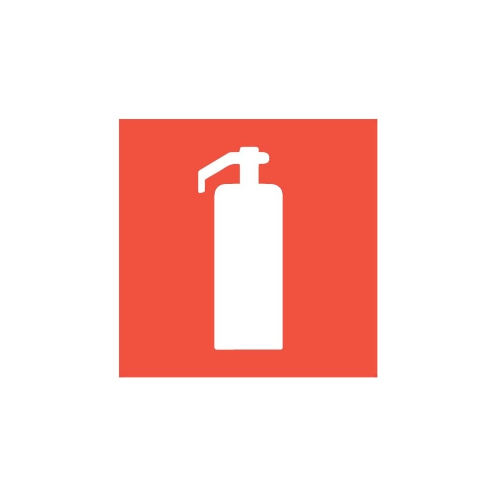 Изображение товара Пиктограмма VARTON Token огнетушитель красный 200х200 мм