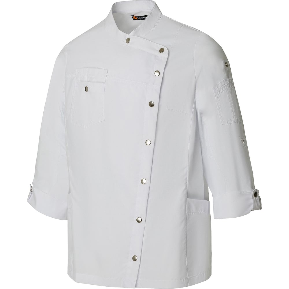 Изображение товара Женский поварской китель Ристретто Шеф Лайт белый 54-56 Изображение товара Женский поварской китель Ристретто Шеф Лайт белый 54-56
