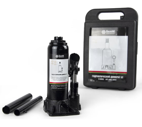 Изображение товара Домкрат 5 тонн в кейсе БелАК БАК.10042