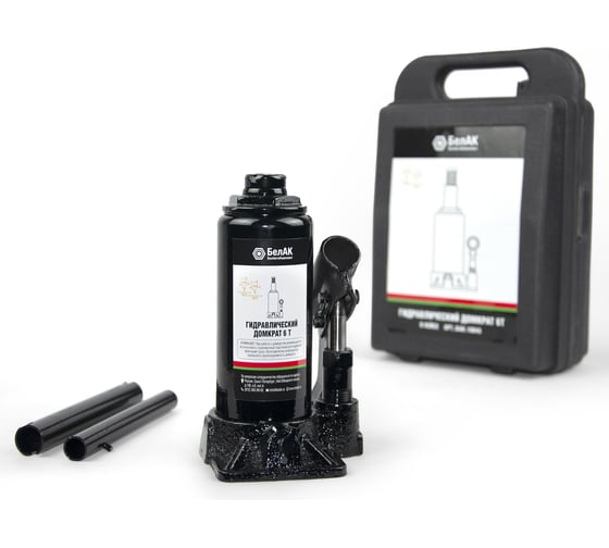 Изображение товара Домкрат 6 тонн в кейсе БелАК БАК.10043