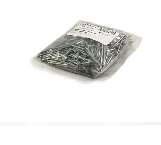 Изображение товара Финишные гвозди Крепежная техника 1,8х30 Цинк 500г (примерно 781 шт.)  пакет 492406 БК